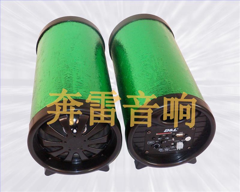 供应有源低音炮 插卡摩托车低音炮 电动车音响